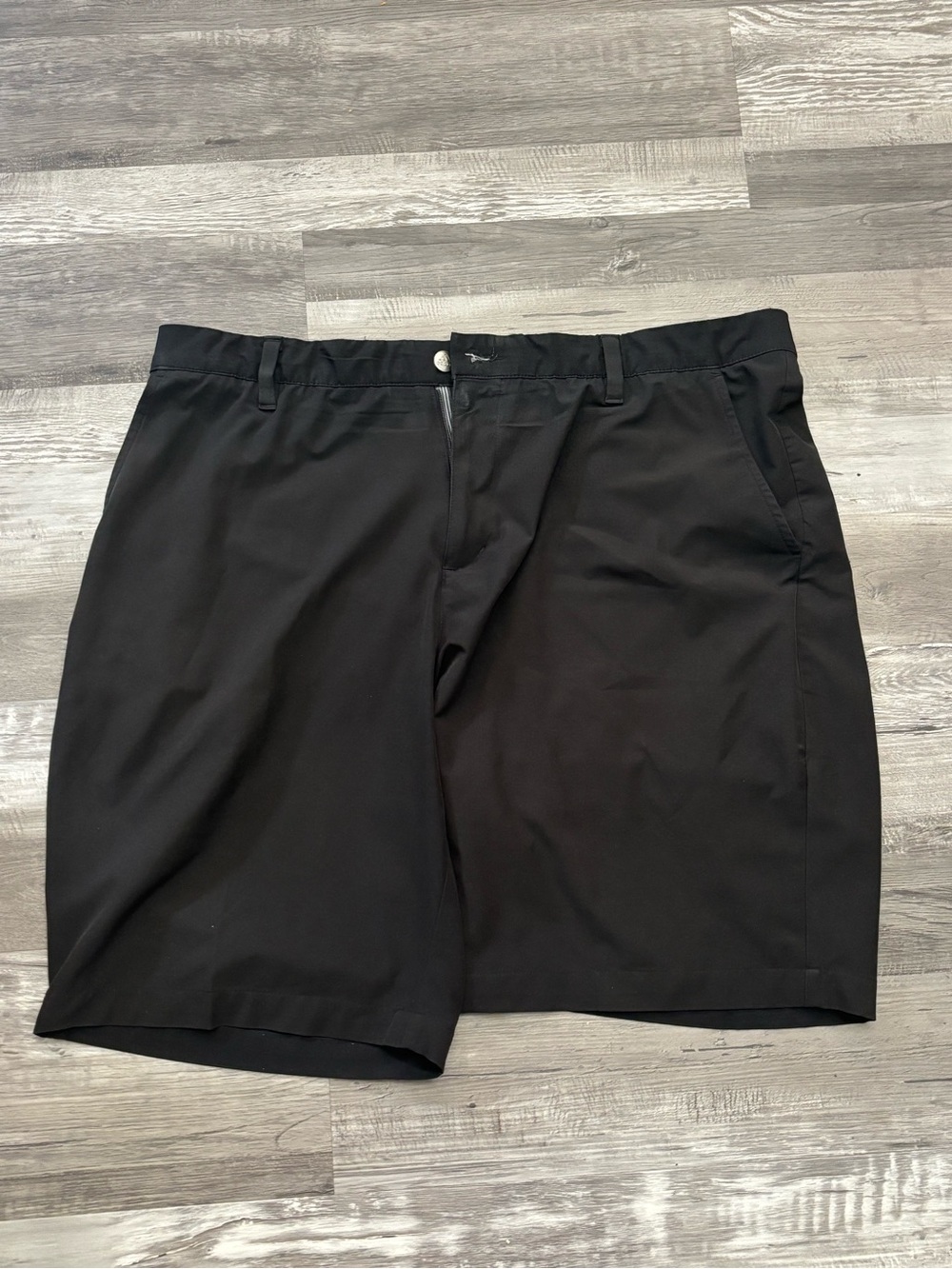Men's Black Performance Golf Shorts Adidas
